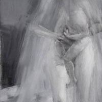 Mother and Child In Transit