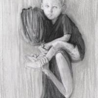 Mother and Son II  In Transit