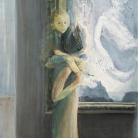 Mother and Son In Transit